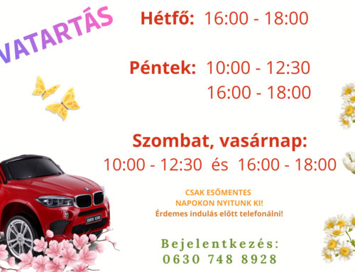 Nyári nyitvatartás 2026
